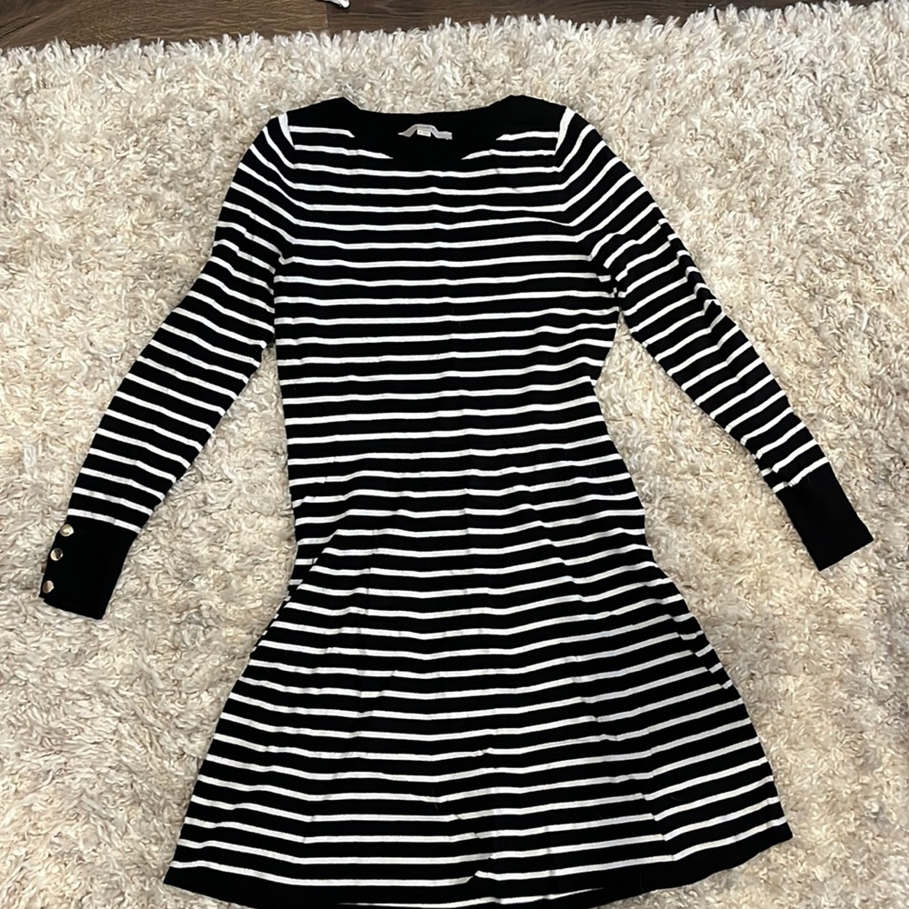 Loft sweater dress cute sleeves!